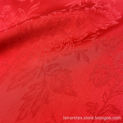 100% Viscose Woven 30s Rayon Jacquard Fabric